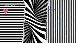 Black and White Striped Wallpaper