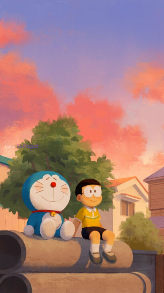 Doraemon and Nobita Wallpaper